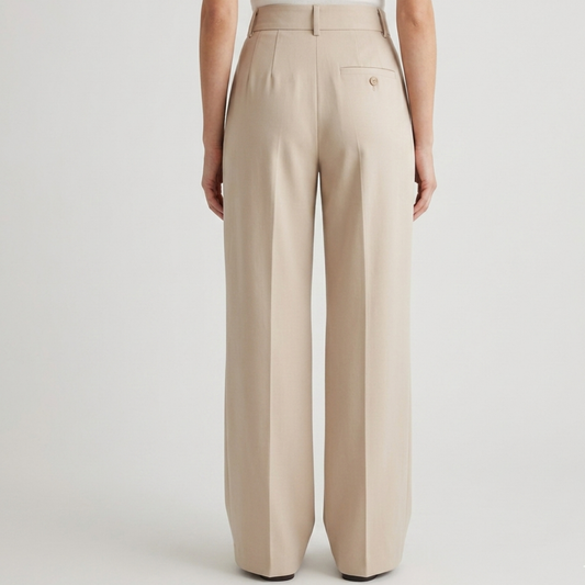High Waist Wide Leg Trousers Women Casual