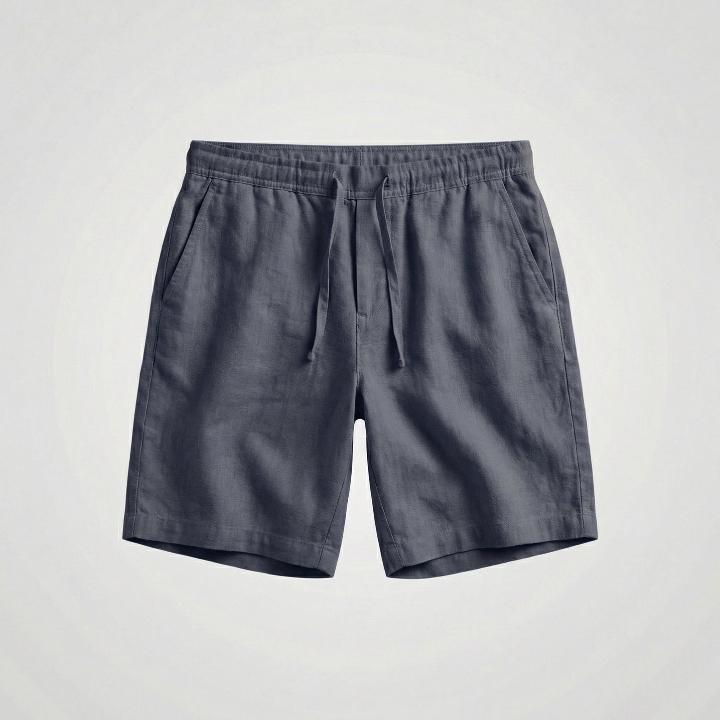 Breathable Linen Shorts Men Summer