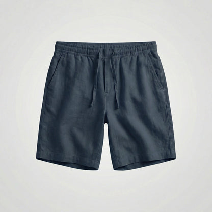 Breathable Linen Shorts Men Summer