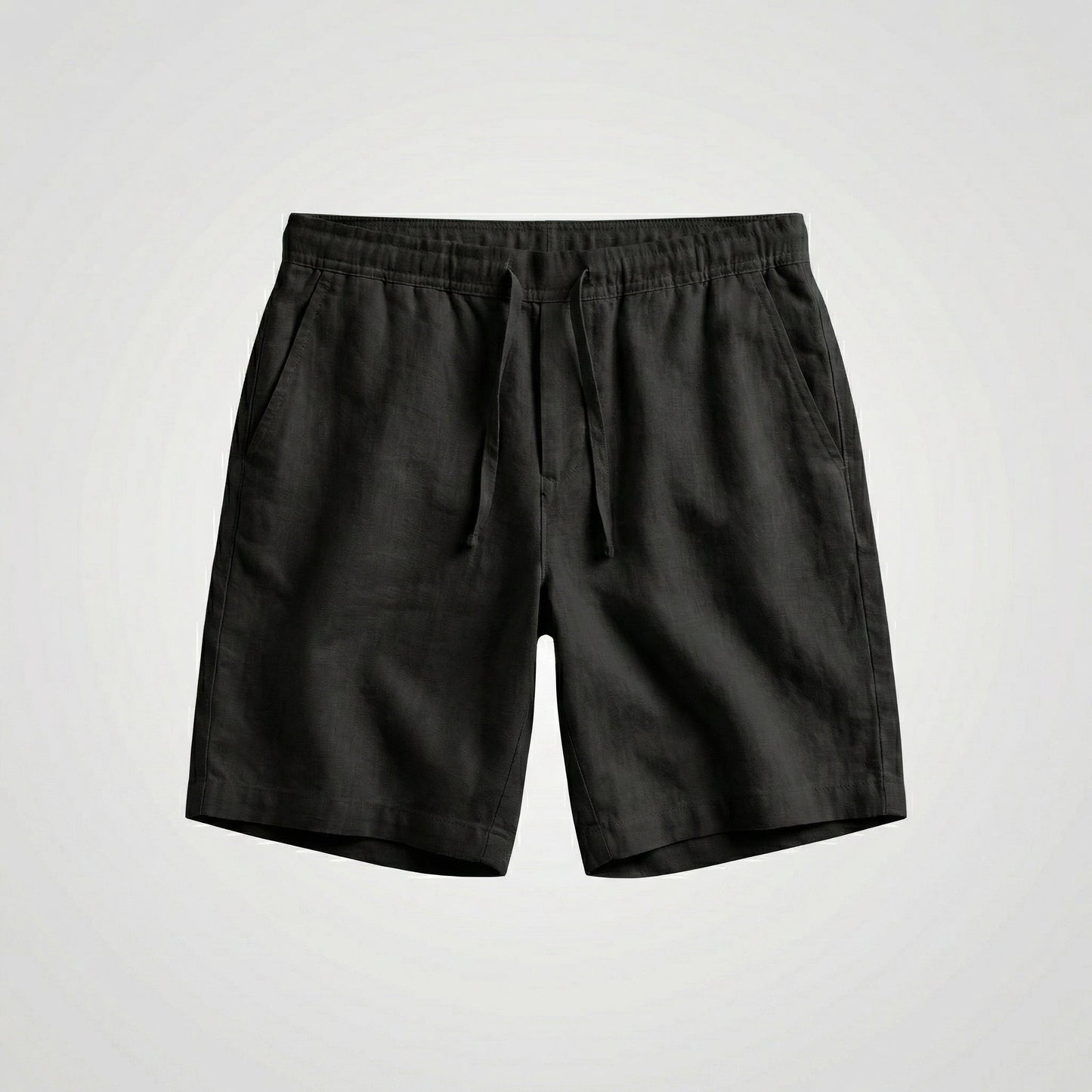 Breathable Linen Shorts Men Summer