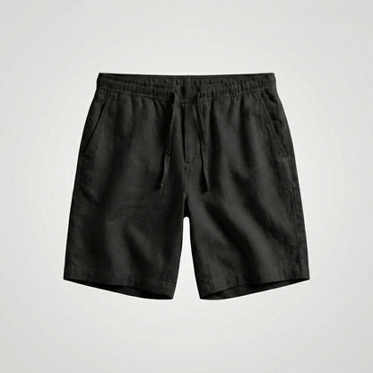 Breathable Linen Shorts Men Summer