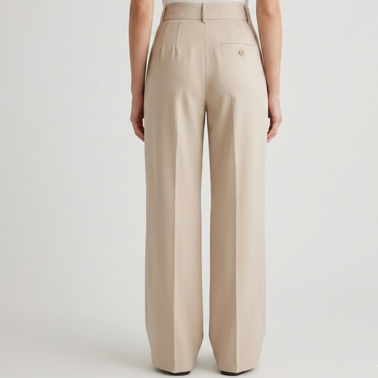 High Waist Wide Leg Trousers Women Casual