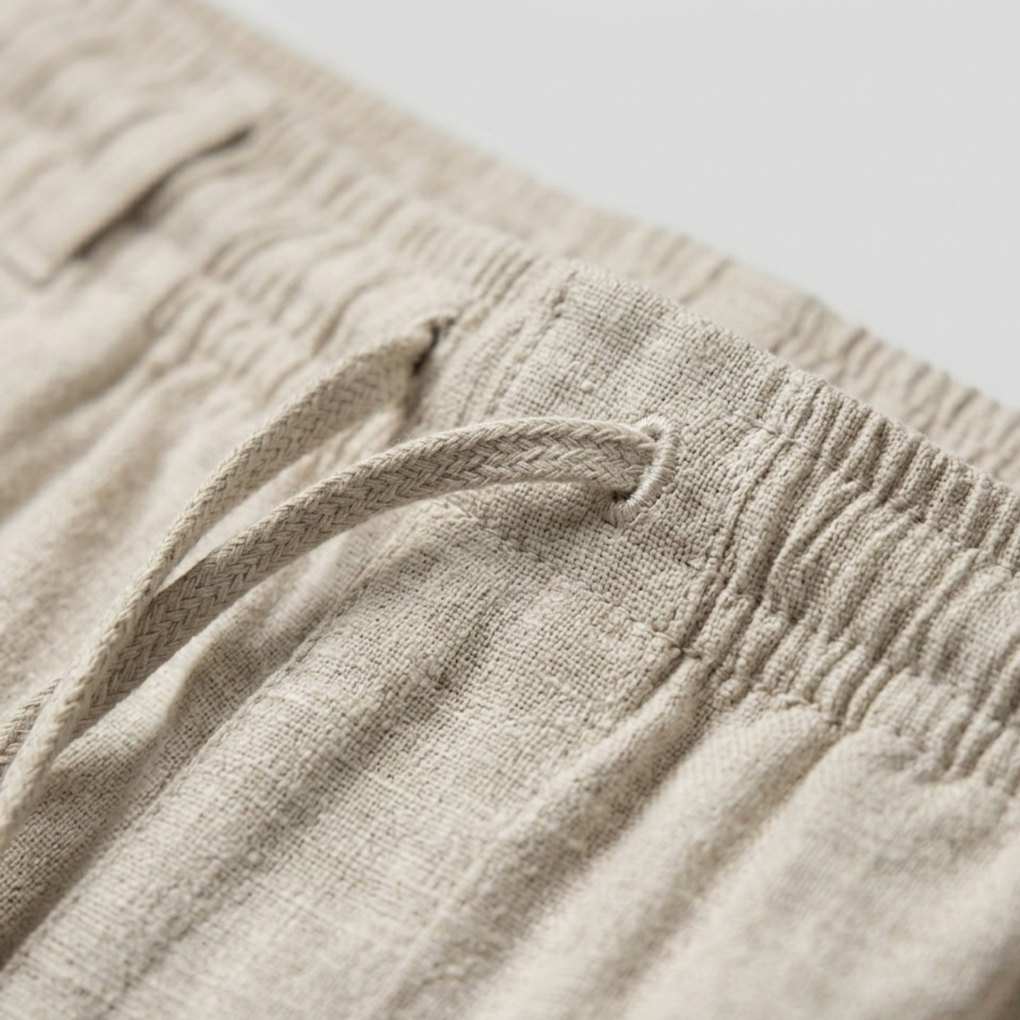 Lightweight Linen Shorts Men Summer