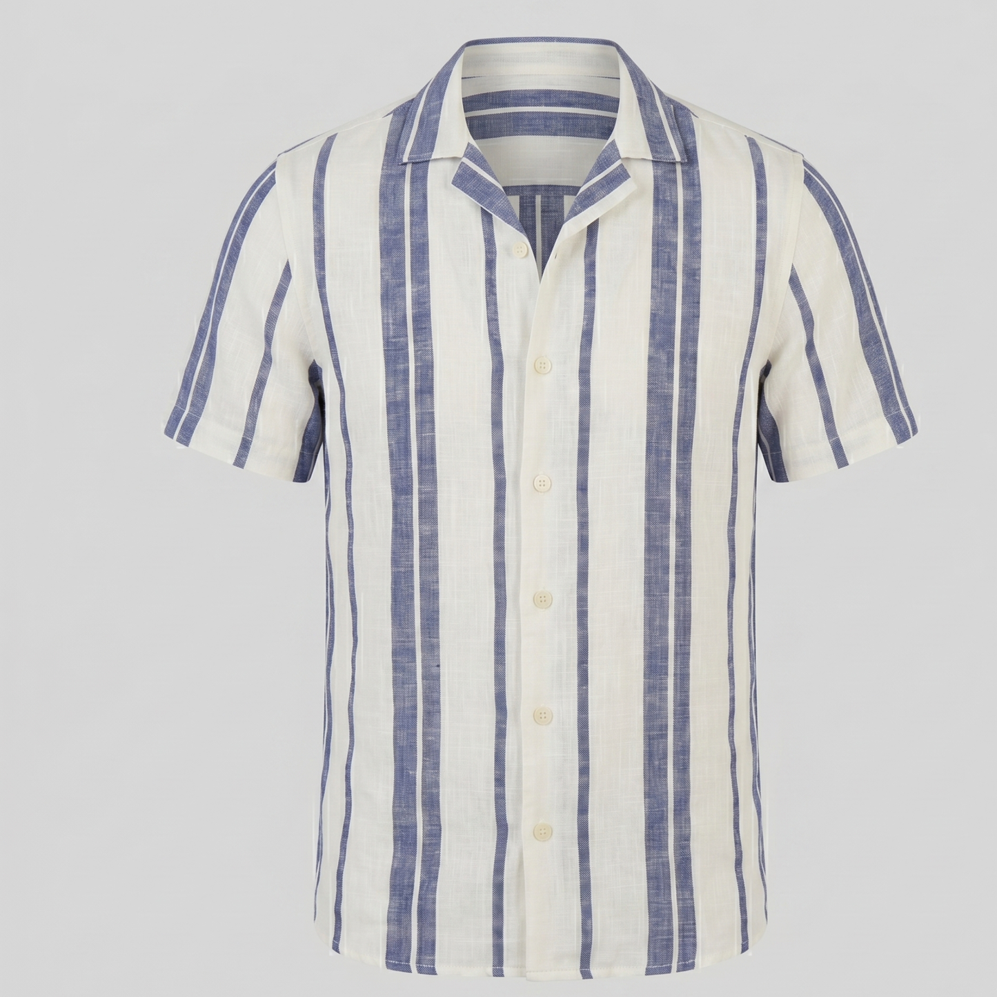Stylish Short Sleeve Button-Down Shirt Men Summer