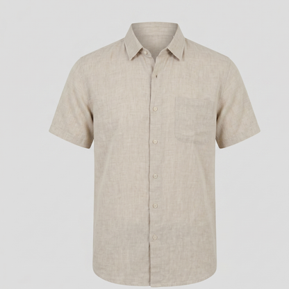 Lightweight Linen Shirt Men Summer