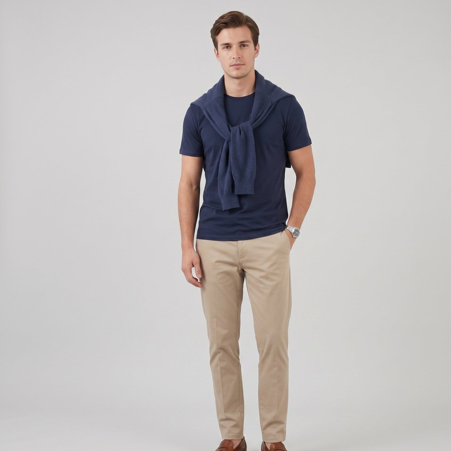 Slim Fit Men's T-Shirt Casual