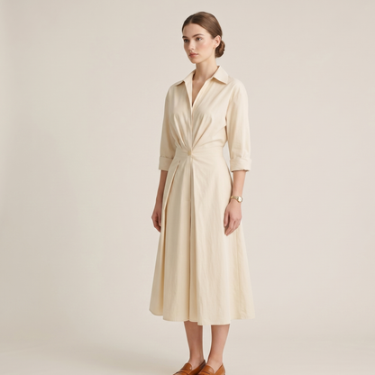 Elegant Vintage-Inspired A-Line Women's Dress Timeless, Flattering Summer Dresses