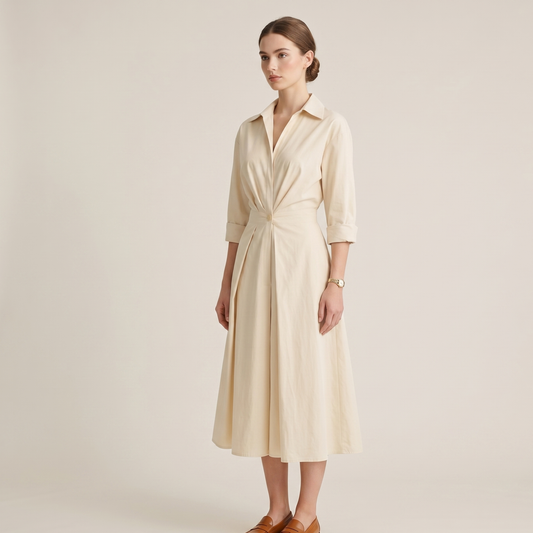 Elegant Vintage-Inspired A-Line Women's Dress Timeless, Flattering Summer Dresses