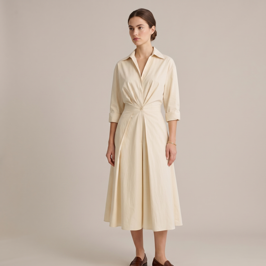 Elegant Vintage-Inspired A-Line Women's Dress Timeless, Flattering Summer Dresses