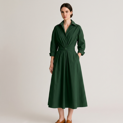 Elegant Vintage-Inspired A-Line Women's Dress Timeless, Flattering Summer Dresses
