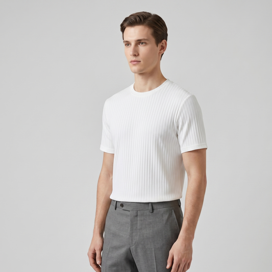 Athletic Flex-Fit Men's T Shirt Breathable Moisture-Wicking