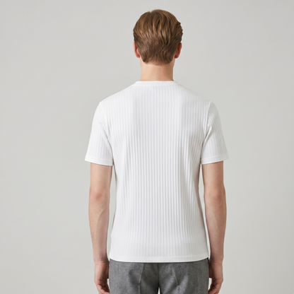 Athletic Flex-Fit Men's T Shirt Breathable Moisture-Wicking