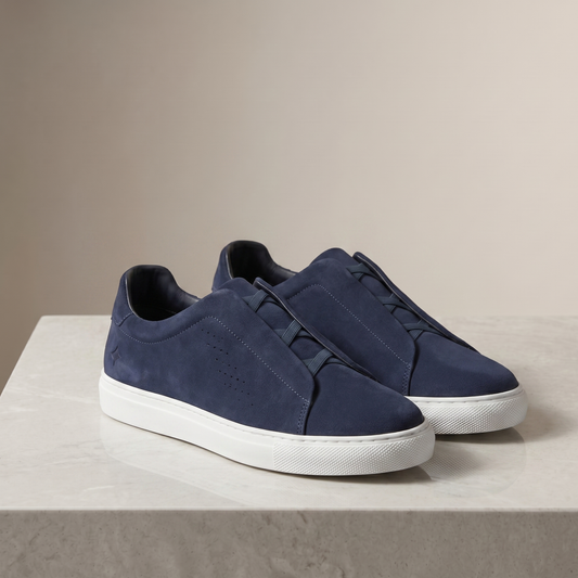 Premium Suede Sneakers Men Casual