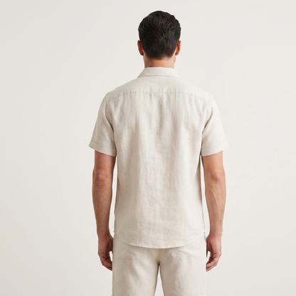 Lightweight Shirt and Shorts Set Men Summer