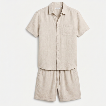 Lightweight Summer Set Men Shirt and Shorts