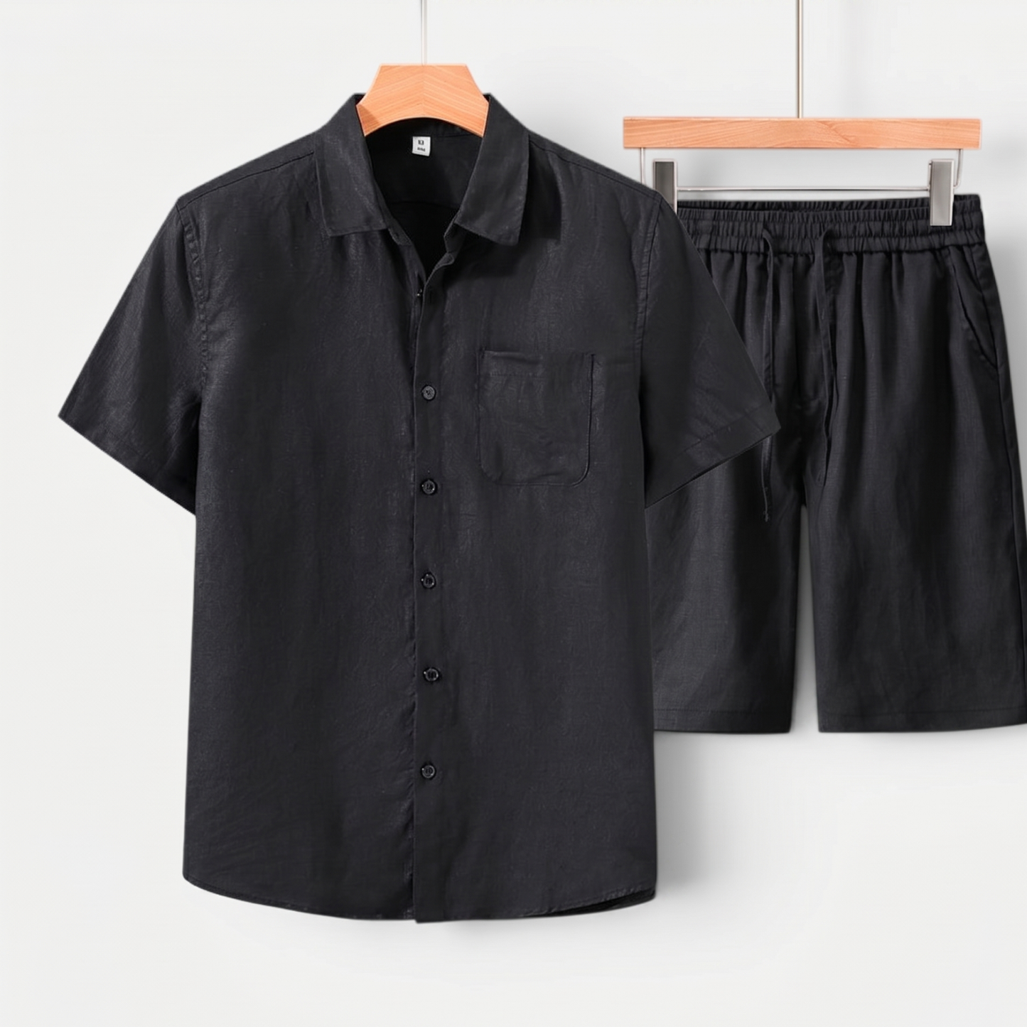 Lightweight Summer Set Men Shirt and Shorts