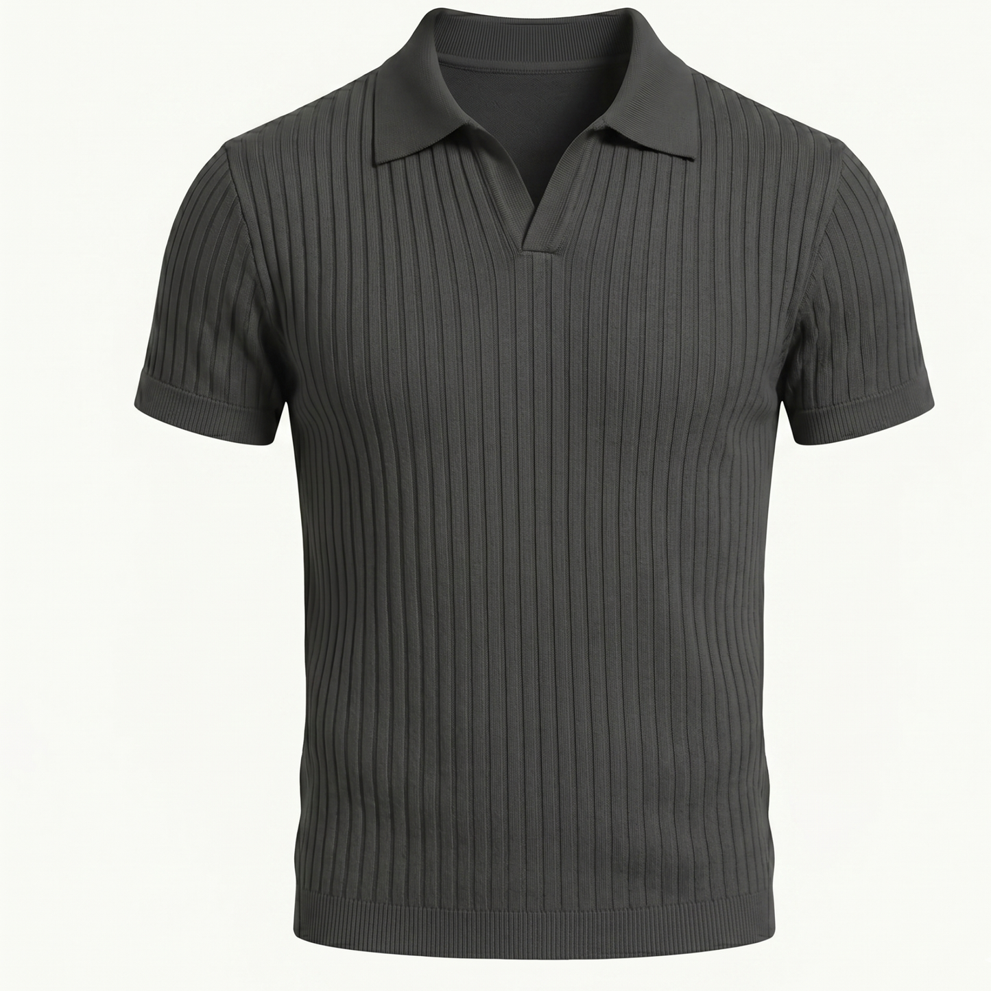 Muscle Fit Polo Shirt Men Casual All Seasons