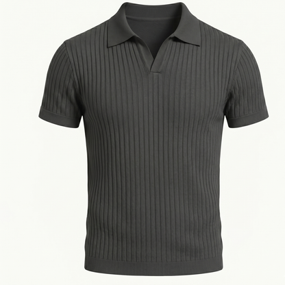 Muscle Fit Polo Shirt Men Casual All Seasons