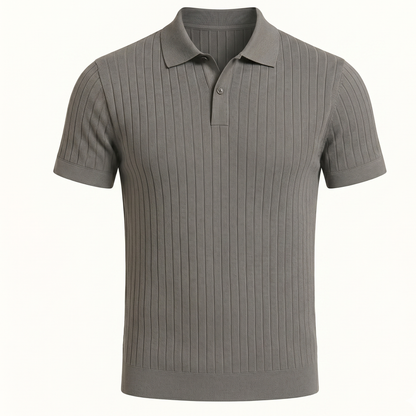 Muscle Fit Polo Shirt Men Casual All Seasons