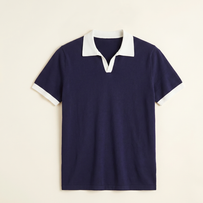 Regular Fit Short Sleeve Polo Shirt Men Casual