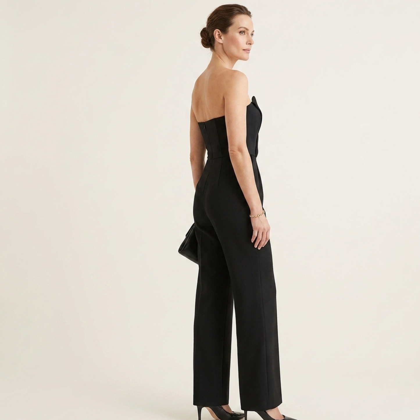 Elegant Wide Leg Jumpsuit Women All Seasons