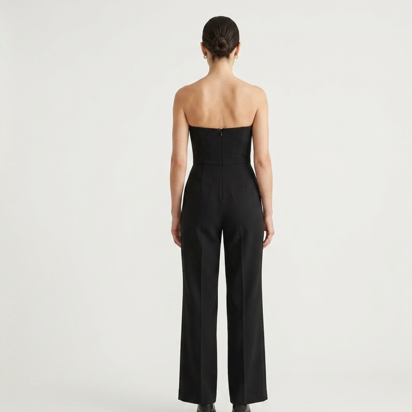 Elegant Wide Leg Jumpsuit Women All Seasons