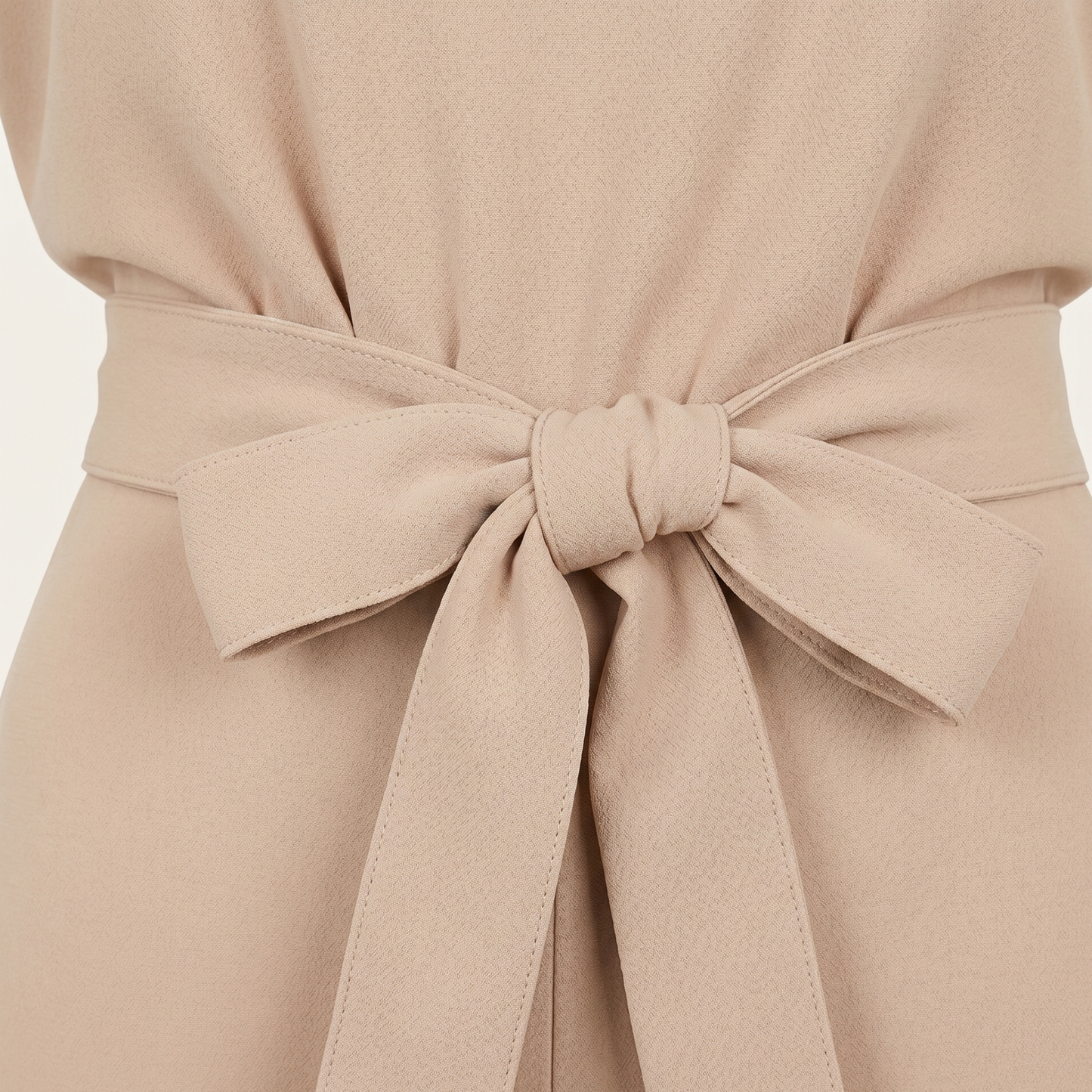 Tie Ribbon Jumpsuit Women Short Sleeved Summer