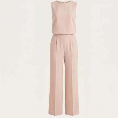 Wide Leg Jumpsuit Women Elegant All Seasons