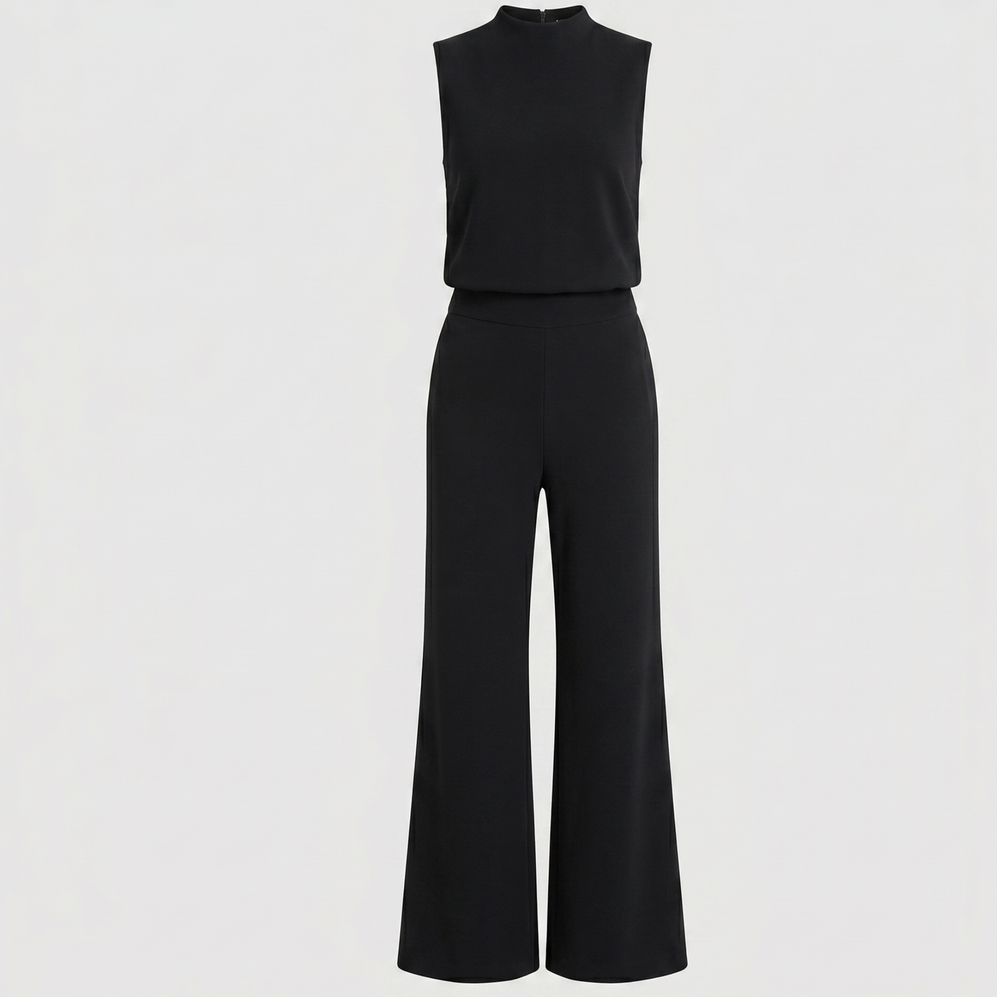 Wide Leg Jumpsuit Women Elegant All Seasons