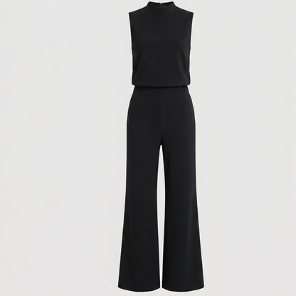 Wide Leg Jumpsuit Women Elegant All Seasons