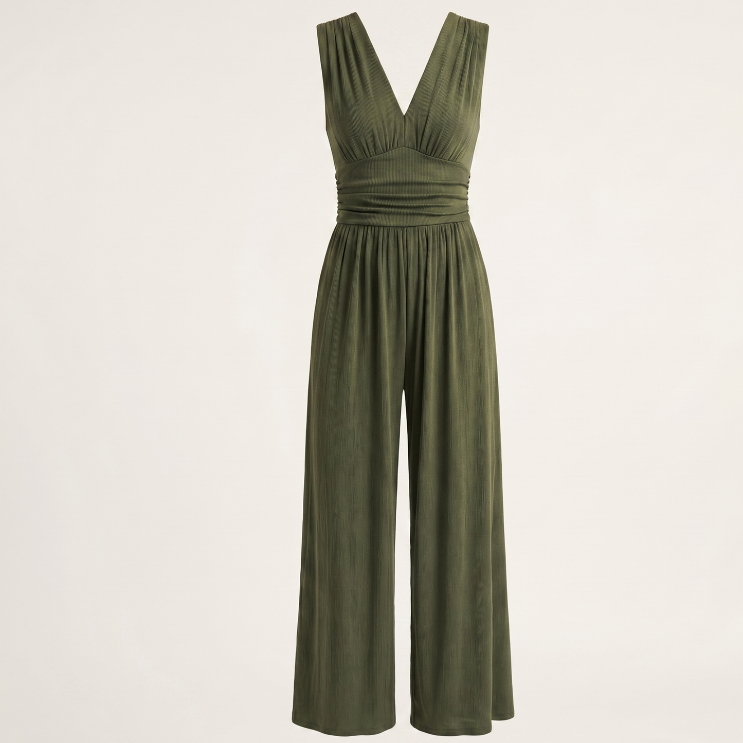 Sleeveless White Jumpsuit Women Summer Elegant