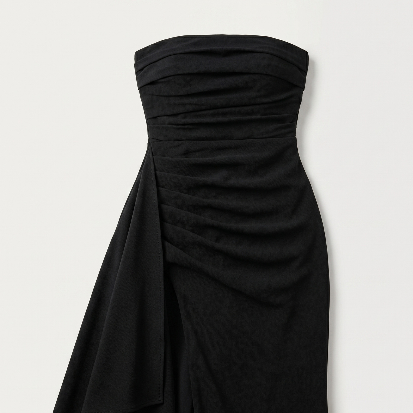 High Split Maxi Dress Women Strapless