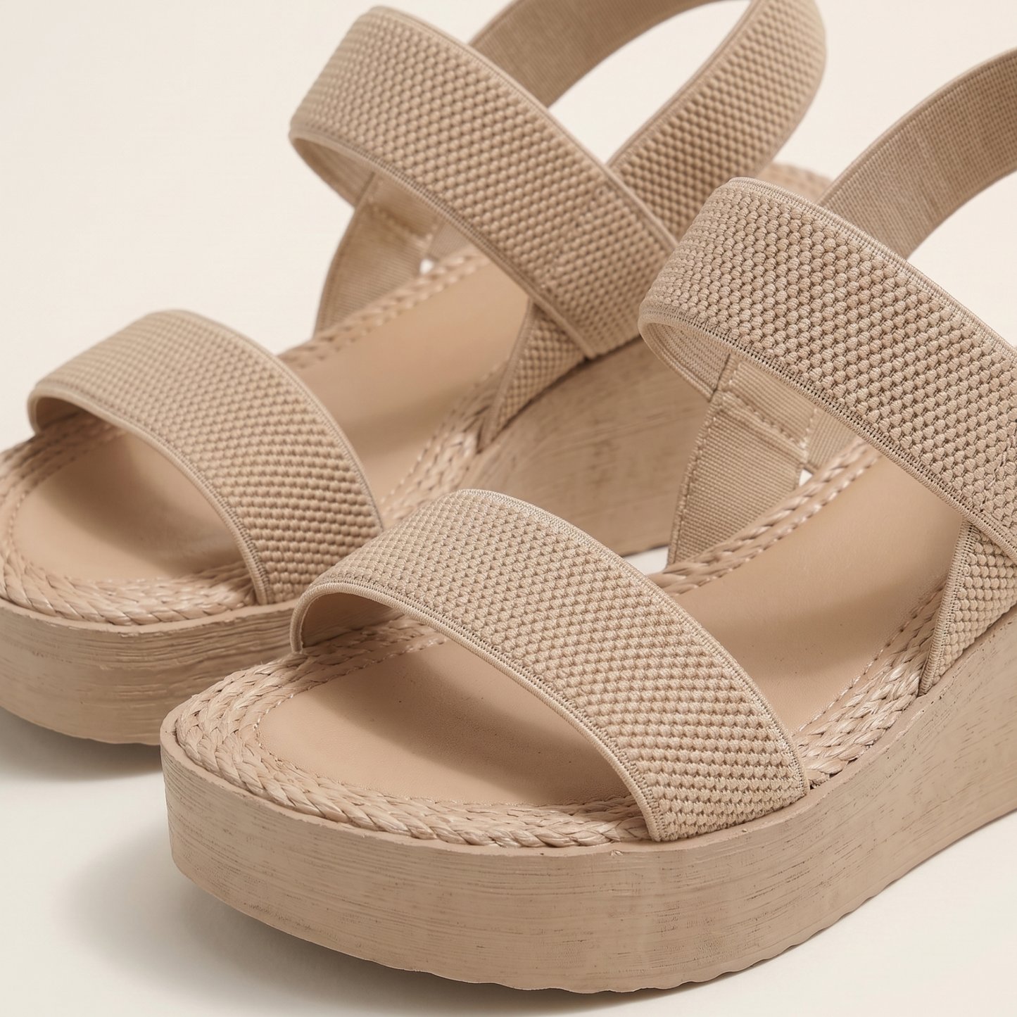 Open Toe Platform Wedge Sandals Women Summer