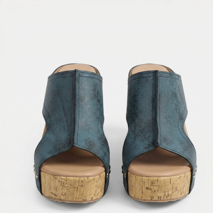 Open Toe Wedge Sandals Women Summer
