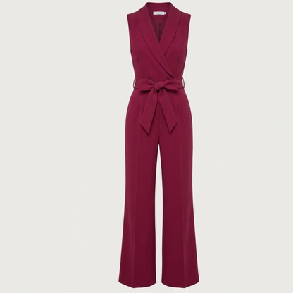 V-Neck Sleeveless Jumpsuit Women Casual