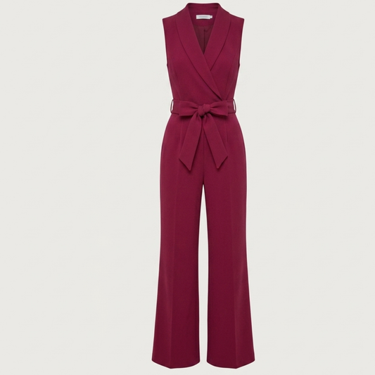 V-Neck Sleeveless Jumpsuit Women Casual