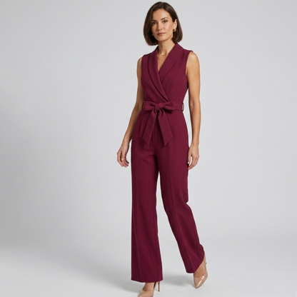 V-Neck Sleeveless Jumpsuit Women Casual