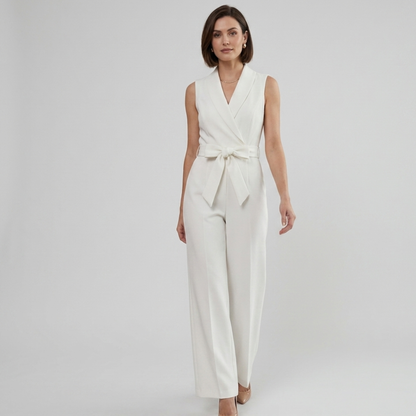 V-Neck Sleeveless Jumpsuit Women Casual