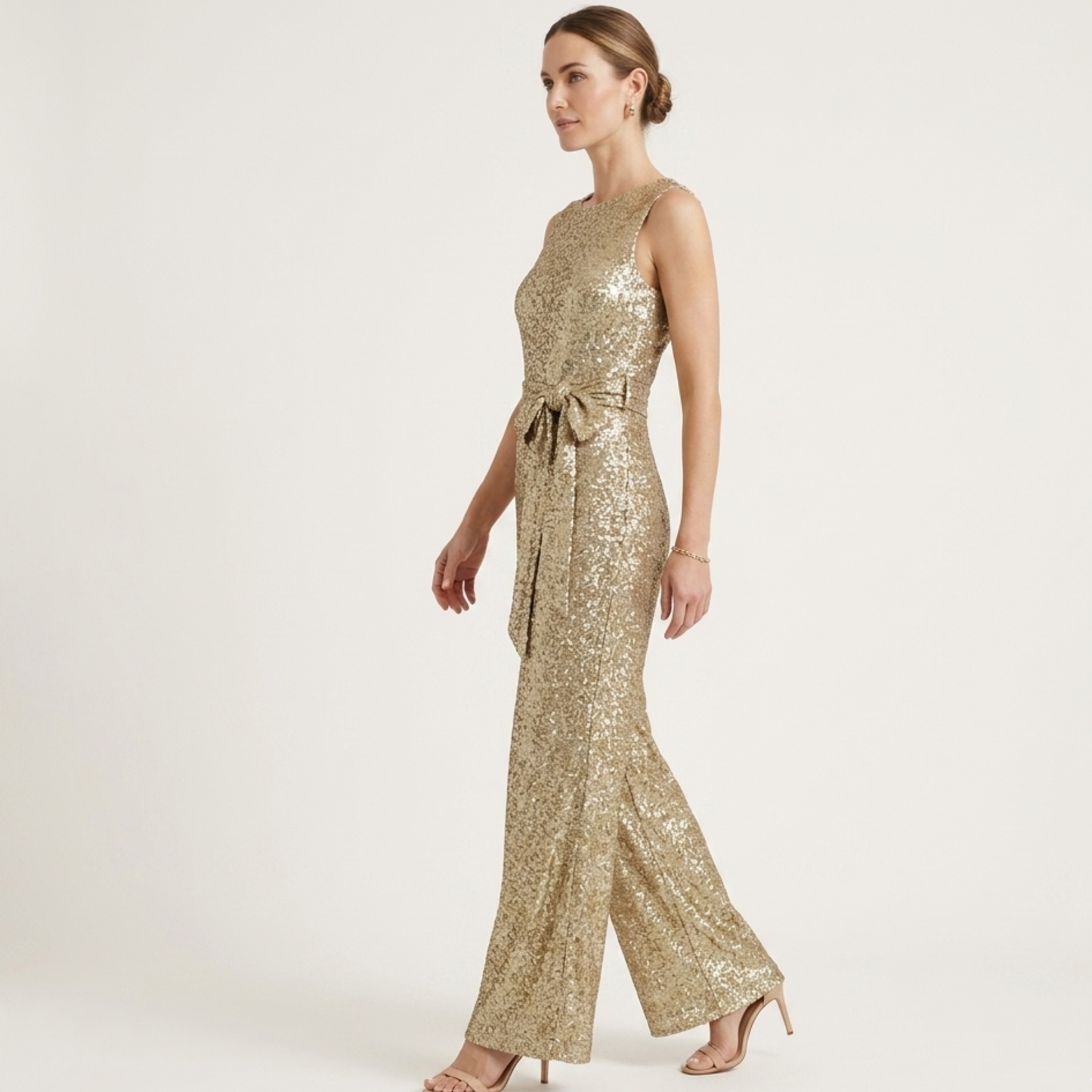 Sequin Surface Jumpsuit Women Formal