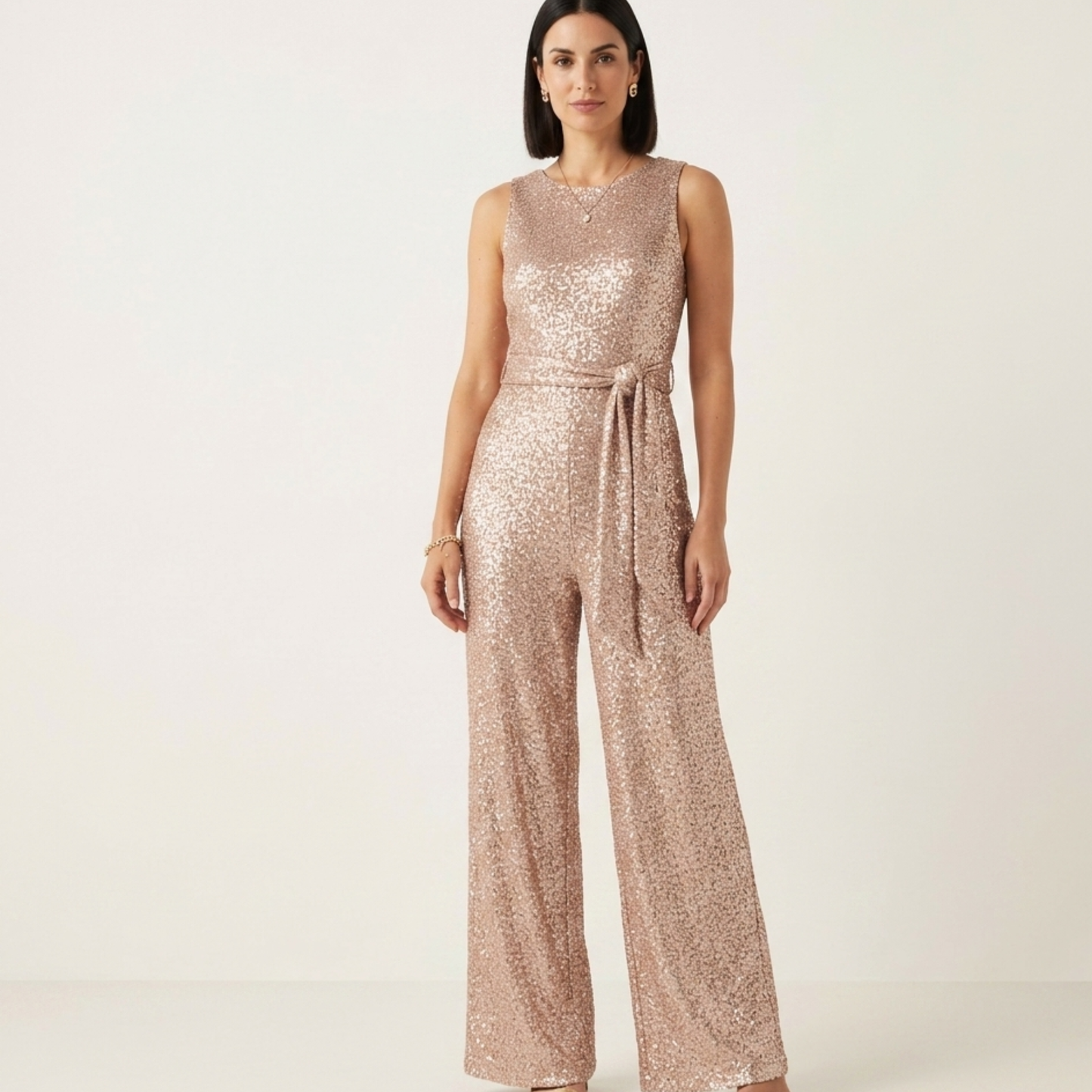 Sequin Surface Jumpsuit Women Formal