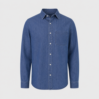 Casual Cotton Shirt Men Summer