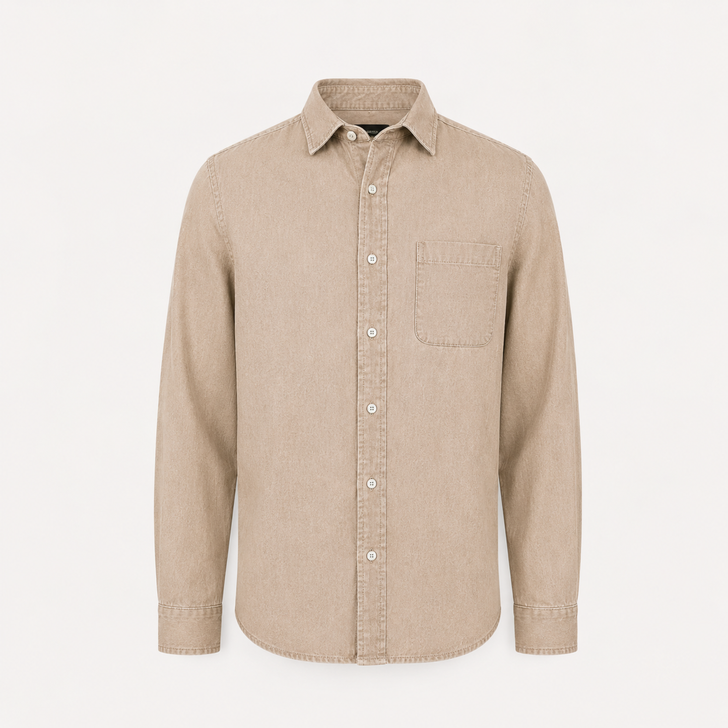 Casual Cotton Shirt Men Summer