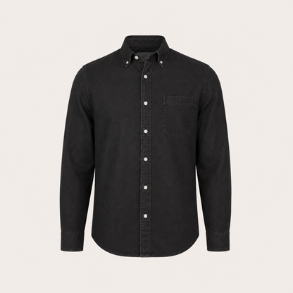 Casual Cotton Shirt Men Summer