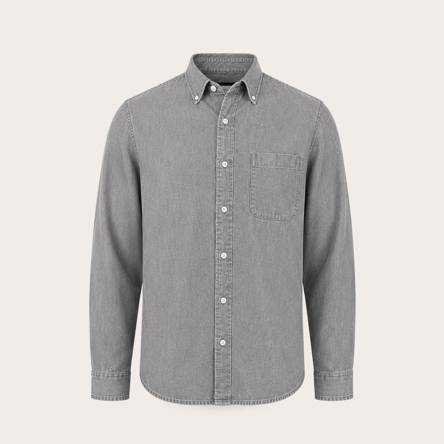 Casual Cotton Shirt Men Summer