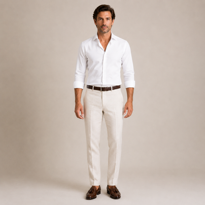 Classic Long Sleeve Men's Shirt All Seasons