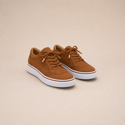 Premium Leather Orthopedic Sneakers Women Casual