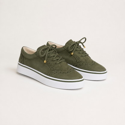 Premium Leather Orthopedic Sneakers Women Casual