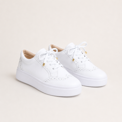 Premium Leather Orthopedic Sneakers Women Casual
