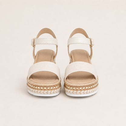 Textured Sole Platform Sandals for Women Summer