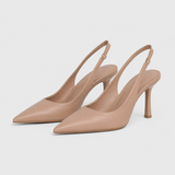 Beige Leather